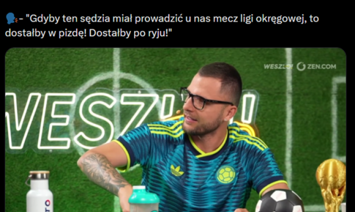 MERYTORYCZNA OCENA pracy sędziego w meczu Paragwaj - Francja w wykonaniu Ł. Gikiewicza xD